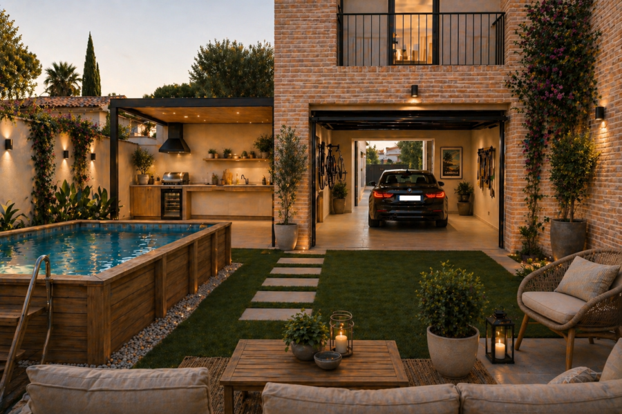 2. Render jardin