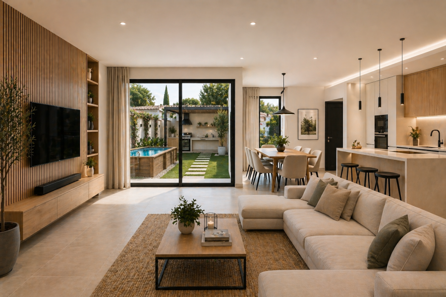 6.Render salon comedor